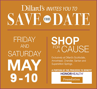 Shop for a Cause - Dillard's - May 9-10, 2025