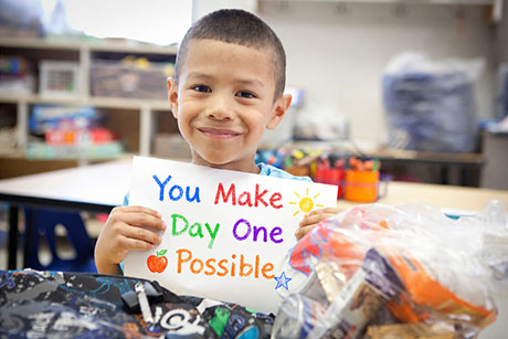 Desert Mission Back-to-School backpack program