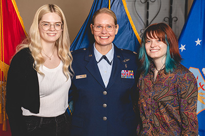 Philanthropy in Action - May 2025 - Donna Tew Family - Military Retirement