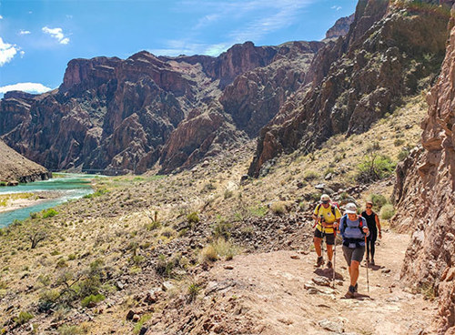 Dr. Erkut Borazanci's Grand Canyon hike