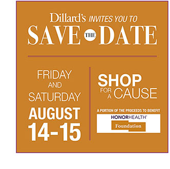 Shop for a Cause at Dillard's