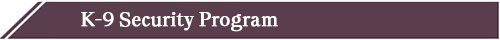Philanthropy in Action - May 2025 - K-9 Security Program