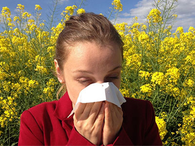 Spring allergy season