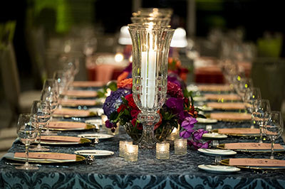 Honor Ball 2024 event photo - elegant table