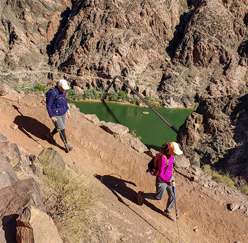 Dr. Erkut Borazanci's Grand Canyon hike