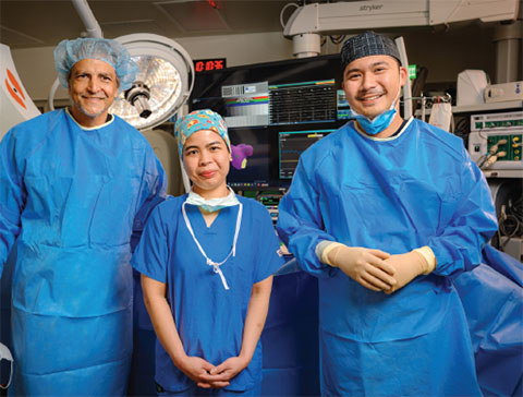 CVCOE doctors in scrubs