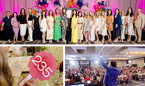 Philanthropy in Action - October 2025 - NICU Tea event collage