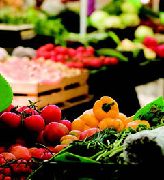 Desert Mission Food Bank - fresh fruit and vegis